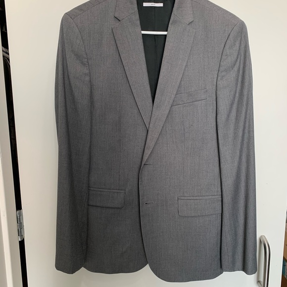 HOST PIC 🥳 Calvin Klein Slim Fit Suit! Worn Once! - Picture 3 of 10
